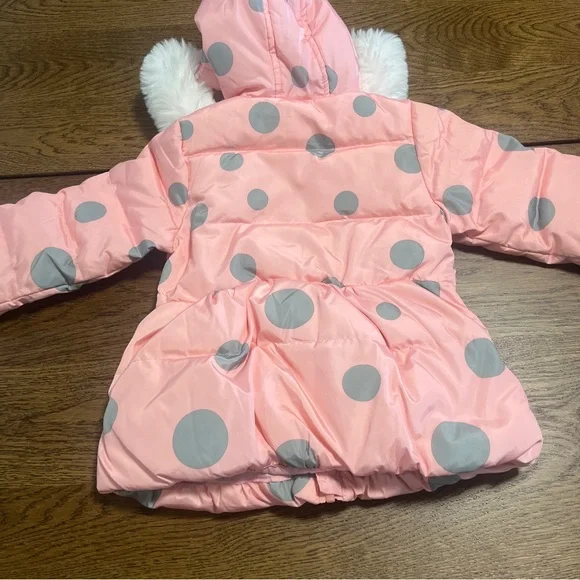 Down Coat Kids Toddler Girl Clothes 2pcs Winter Suit Warm Baby Overalls Sets 100 - Picture 16 of 16